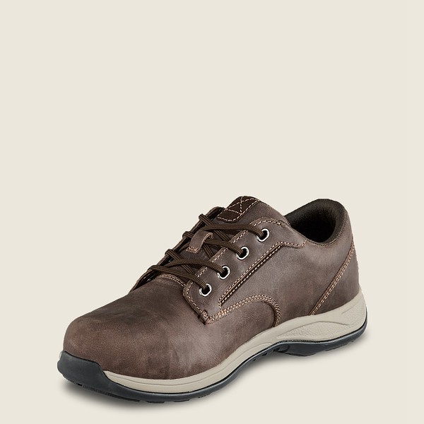 Red Wing Oxford Bayan - Comfortpro - Safety Toe - Koyu Gri - 94BJLUMFY